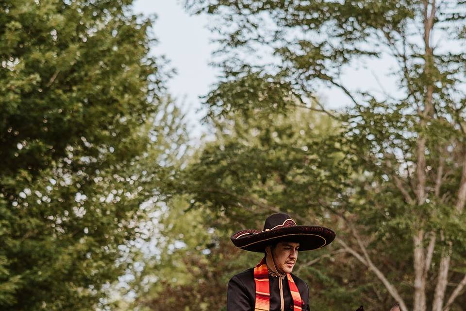 Groom entrance