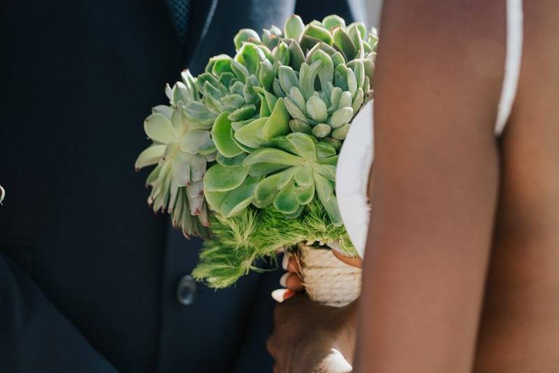 Succulents bouquet