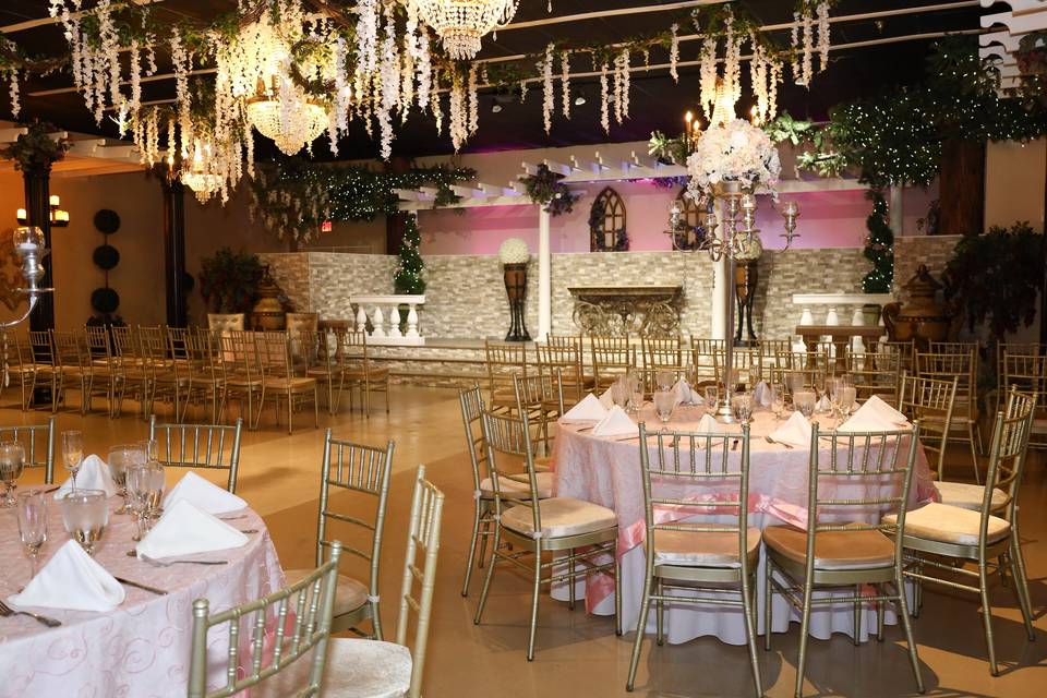 Mini Ceremony in Courtyard