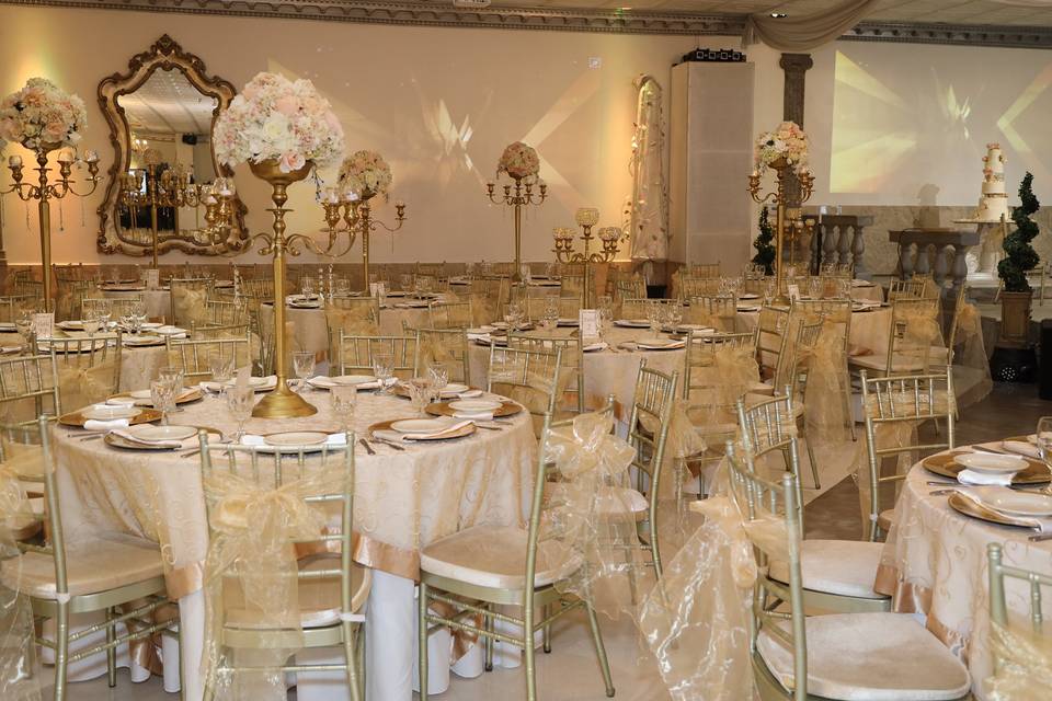 Ballroom in Ivory & Champagne