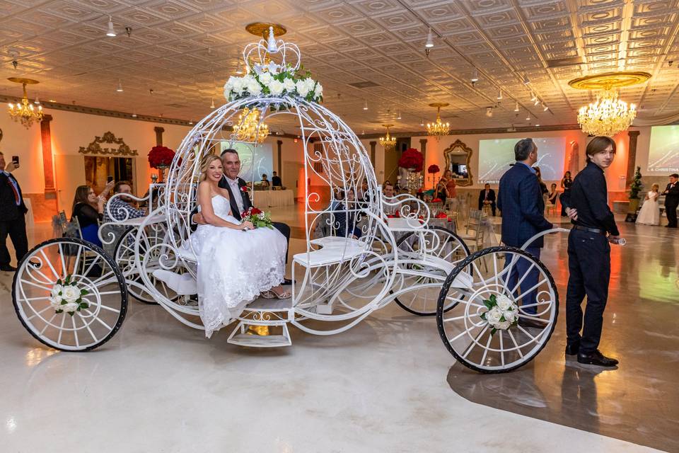 Hand pulled carriage