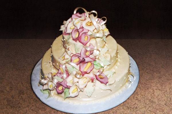 Chocolate flower arrangement.