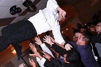 Guests partying