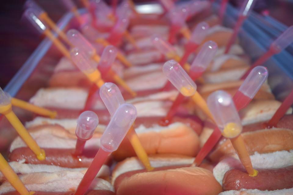 Mini Nathan Hot Dog Sliders