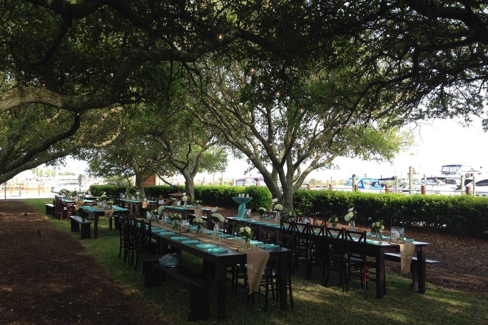 Southport Marina Lowcountry Boil Rehearsal