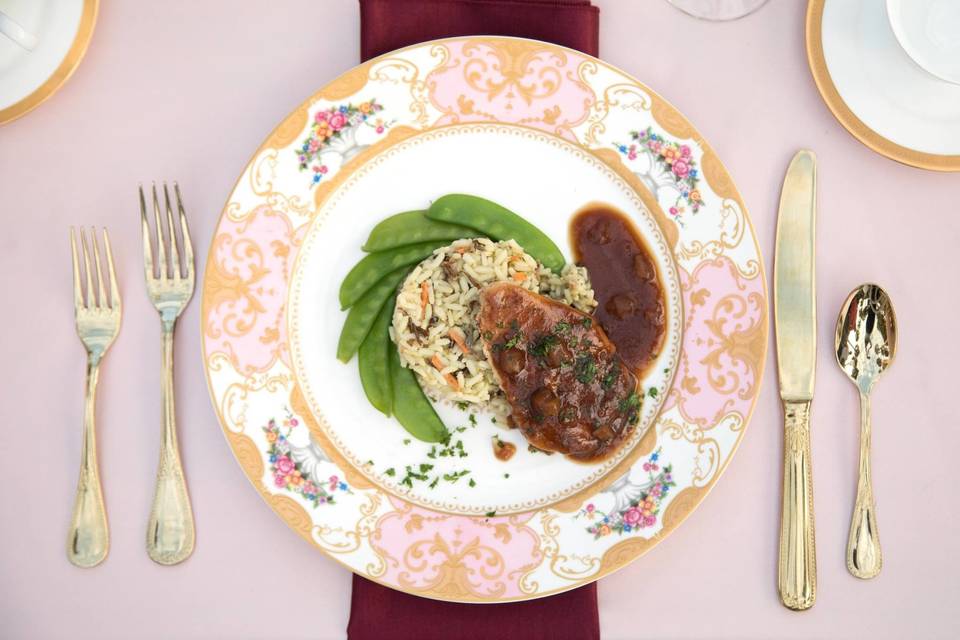 Plated Beef Entree