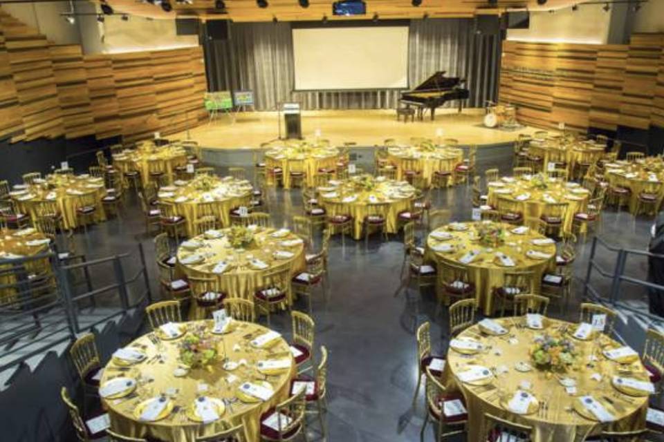 Dinner Set Up in Main Hall