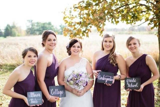 Bridesmaid Signs