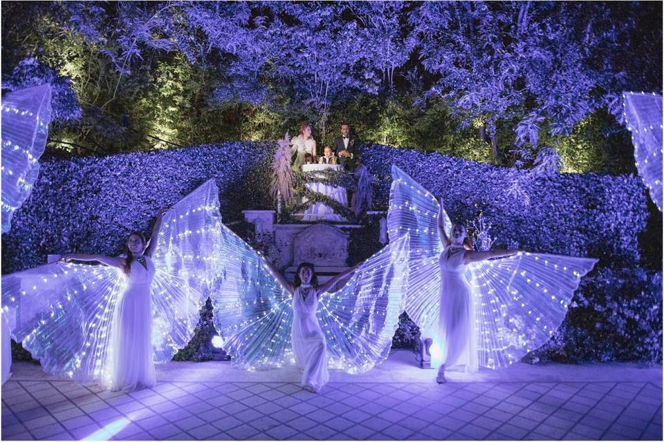 Design luxury wedding on Garda
