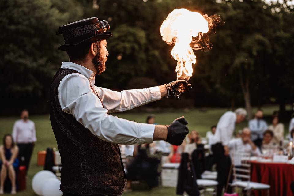 Carnival Themed Wedding