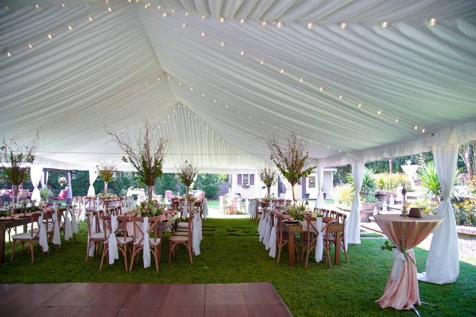 New York Tent wedding