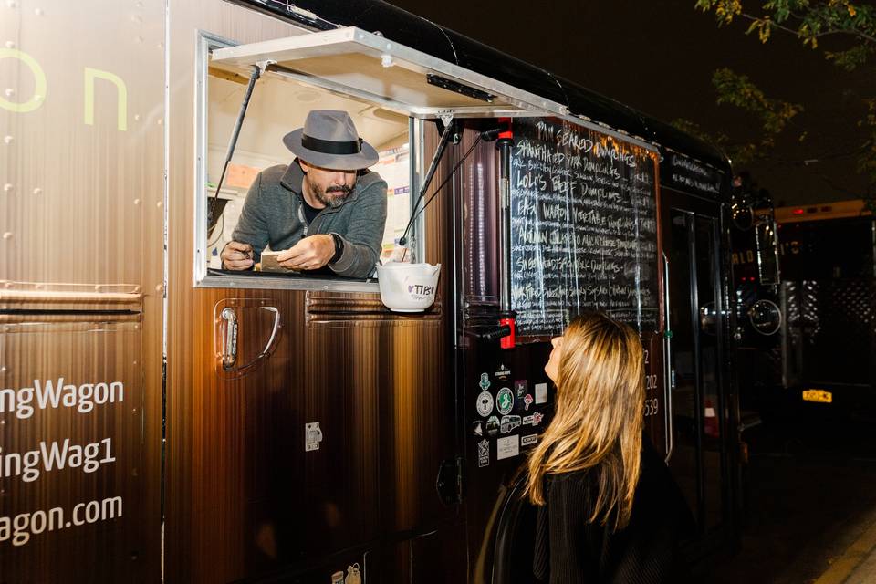 Food truck wedding