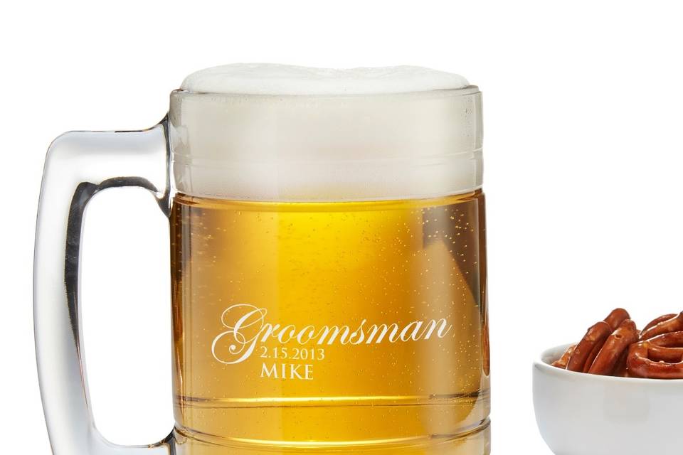 Personalized beer mugs