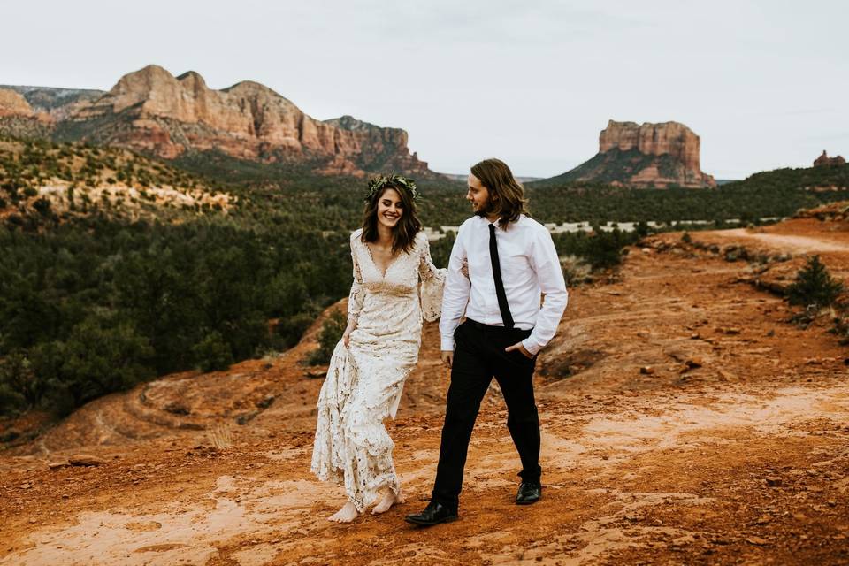 More from this story: http://portolesephoto.com/bohemian-cathedral-rock-elopement/