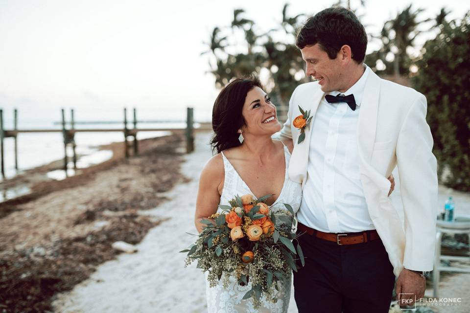 Florida Keys beach wedding