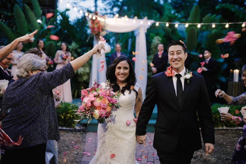 Hemingway Home wedding