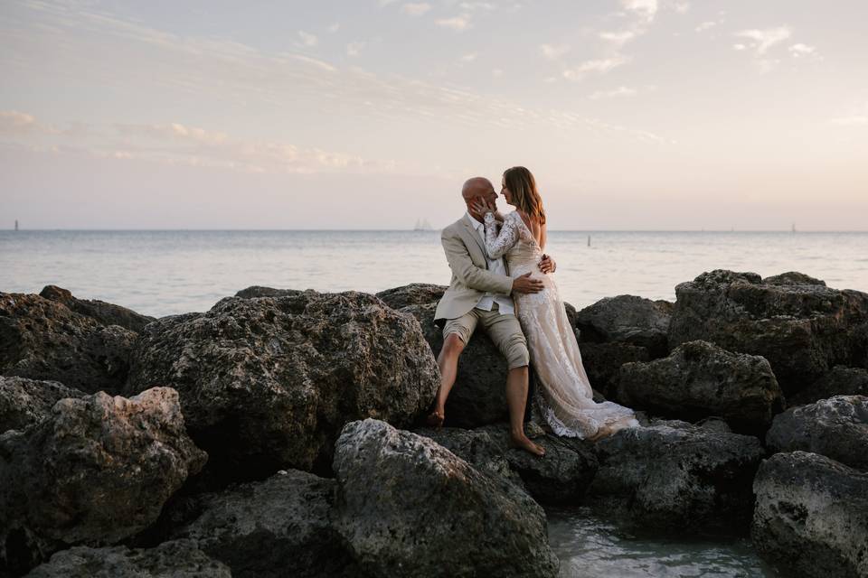 Fort Zachary Taylor wedding