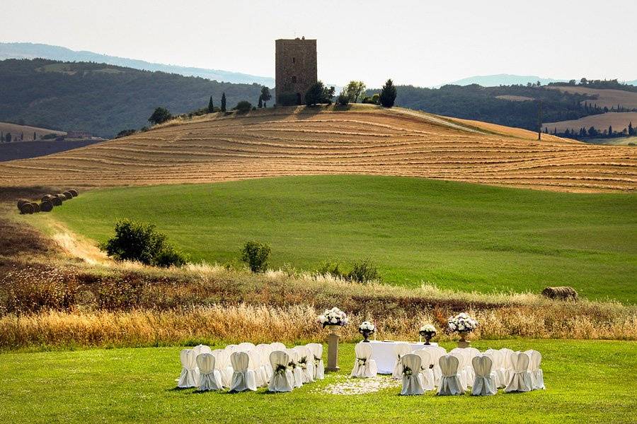 Wedding in Tuscany Senese area