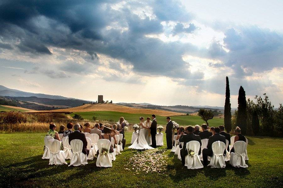 Wedding in Tuscany Senese area