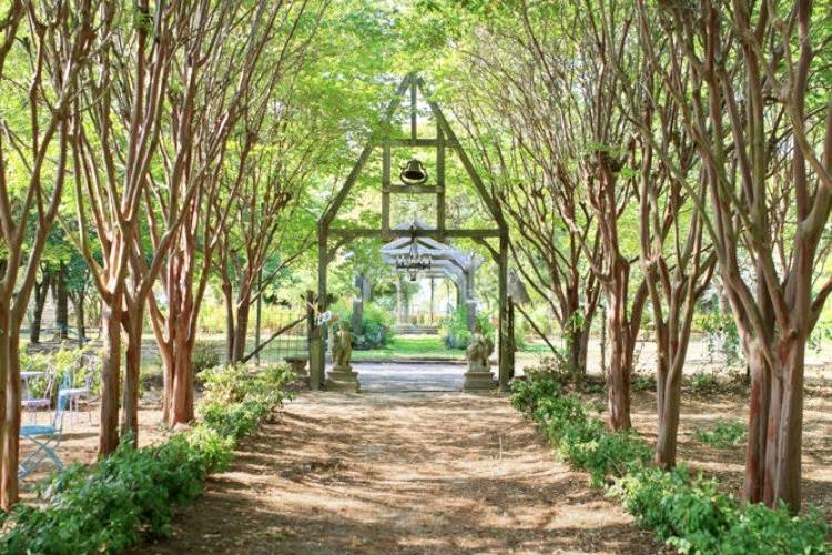 Walkway to Wedding Walk