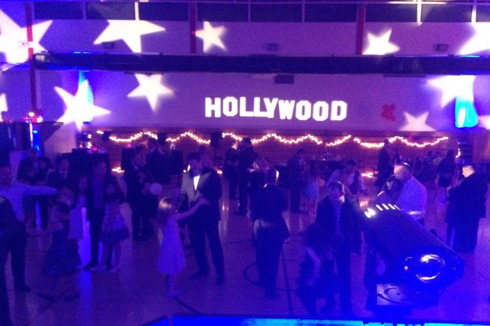 Hollywood themed school dance