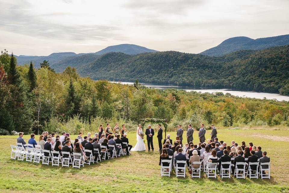 Front Lawn ceremony