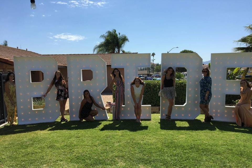 Big AZ Letters