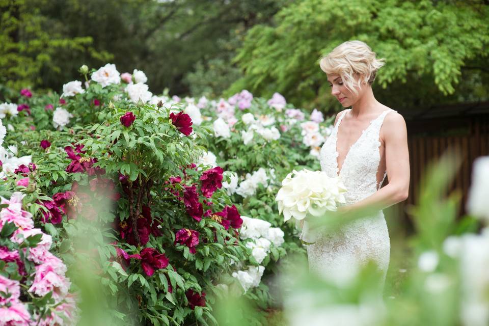 Bride entering