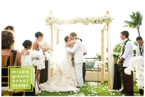 mixed greens event design