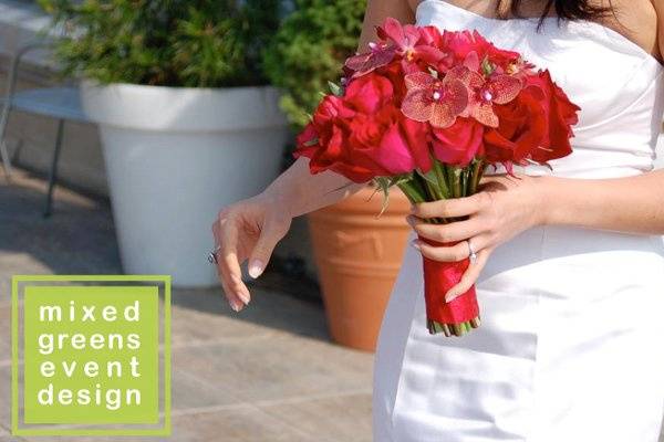 mixed greens event design