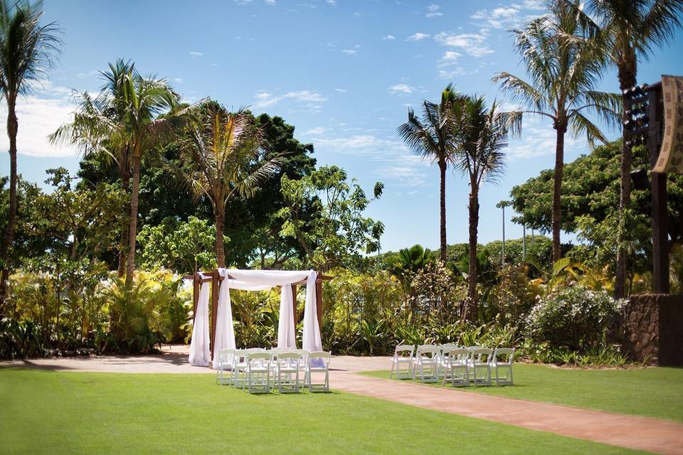 Wedding at aulani