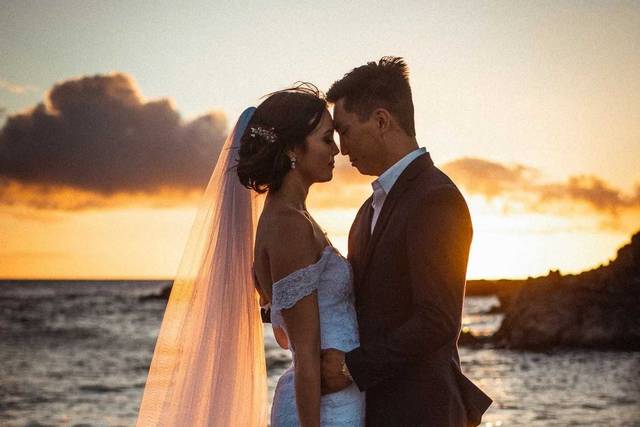 Romantic Sunset Portrait