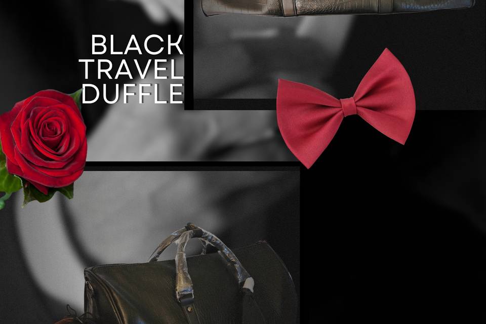 Black Travel Duffle