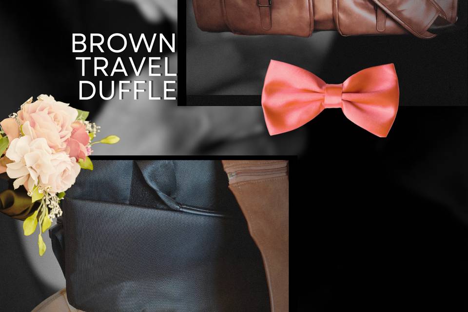 Brown Travel Duffle
