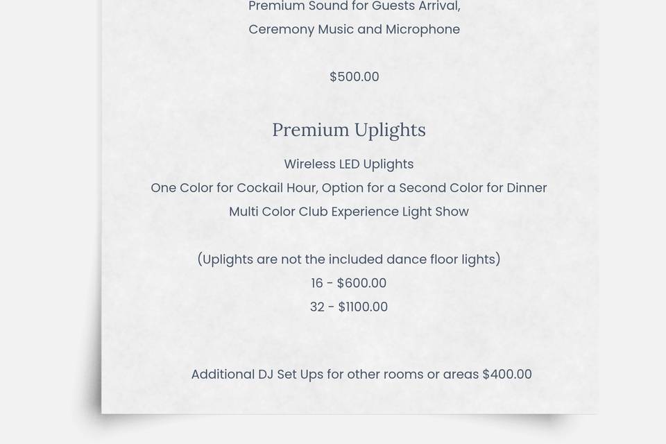 Pricing Page 2