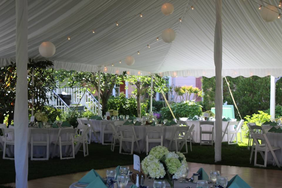 Tented event