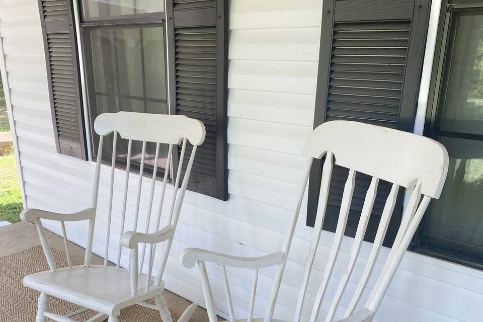 Front porch seating