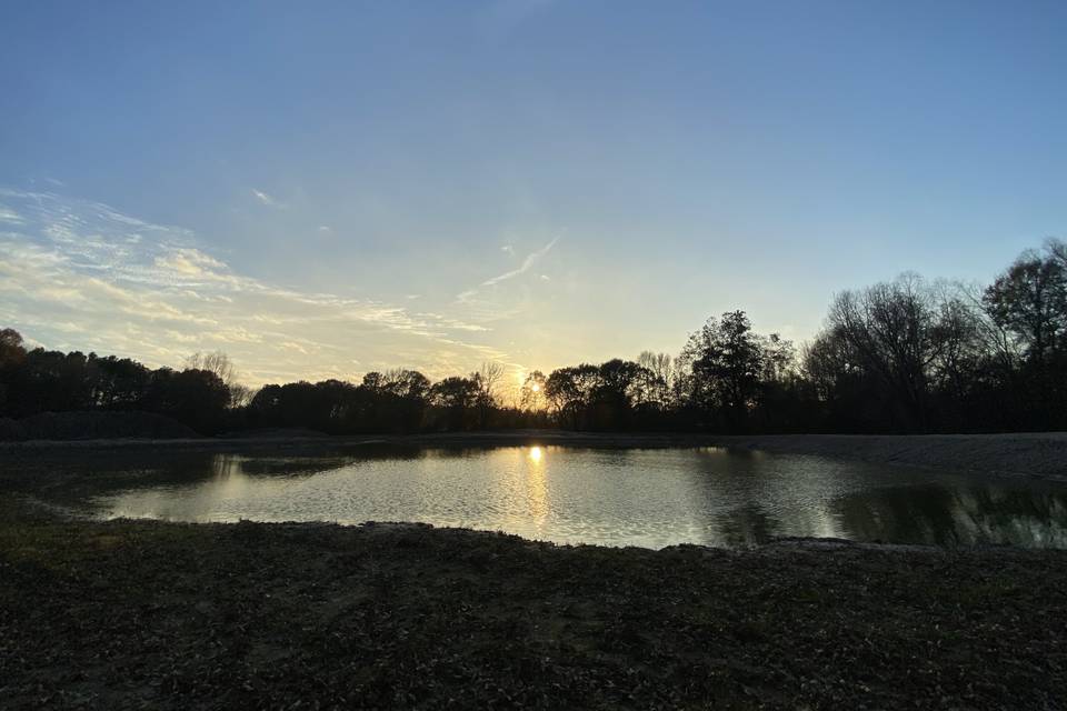 One-acre pond