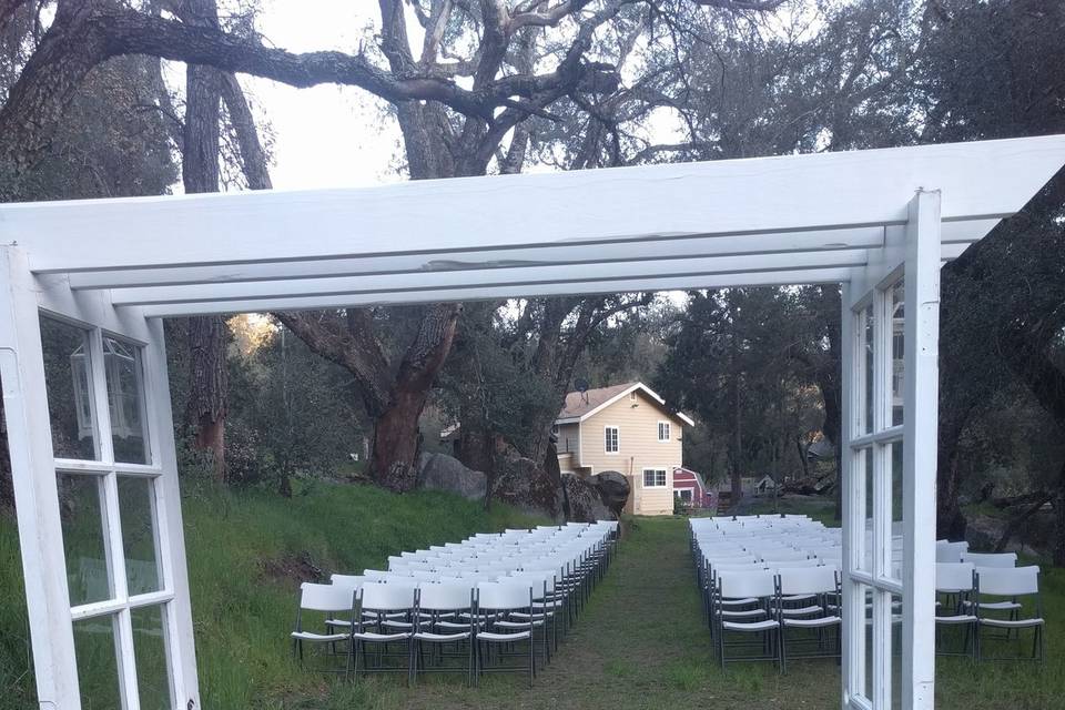 Wedding arch