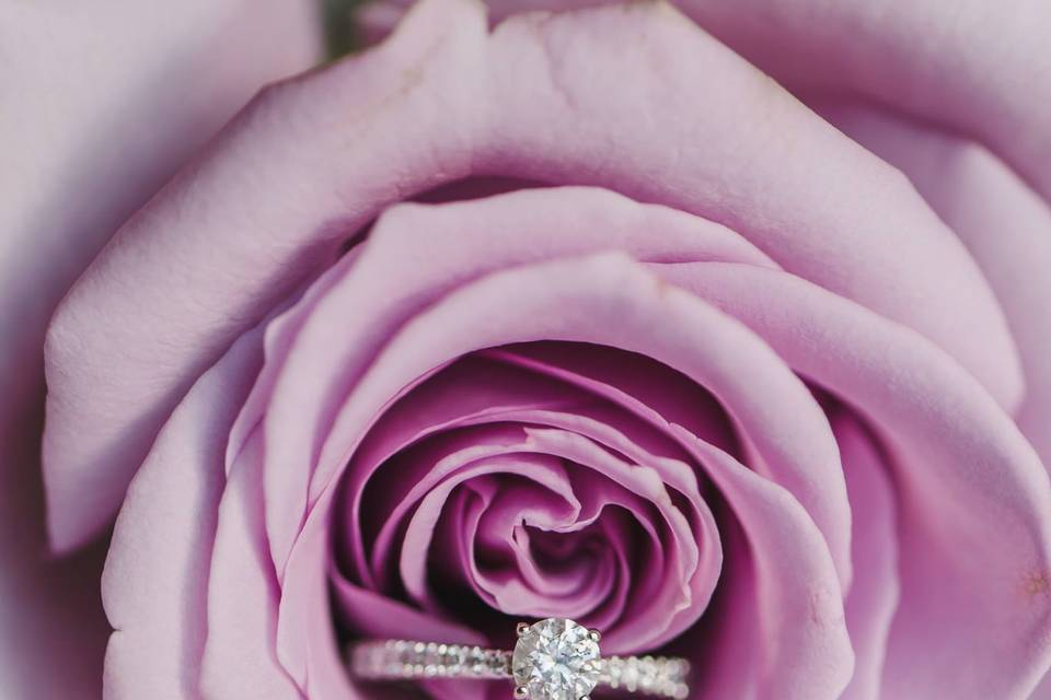 Ring in flower
