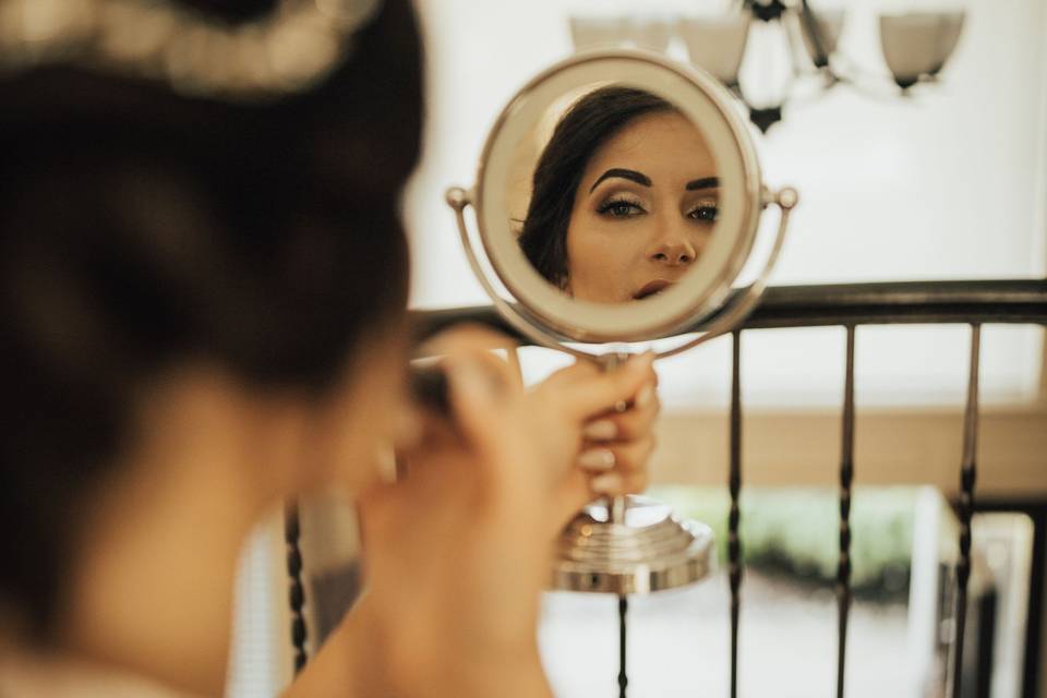 Hair, make-up and lashes