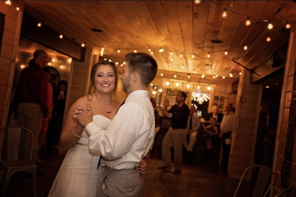 Reception dance floor