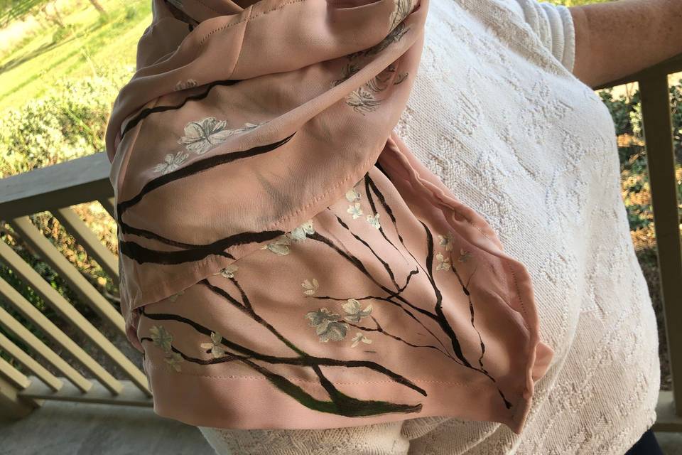 Scarf for Mother of the Bride