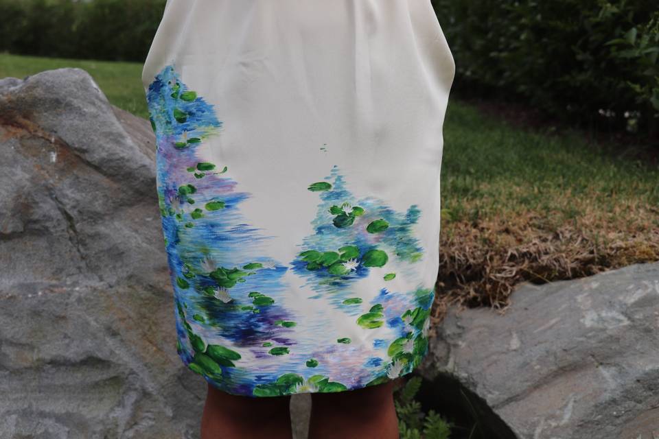 Water Lilies dress front