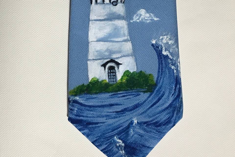 Lighthouse tie