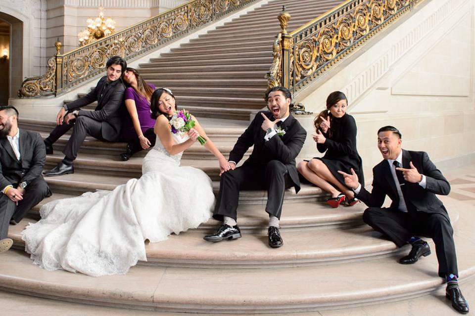 SF City Hall Wedding Photography