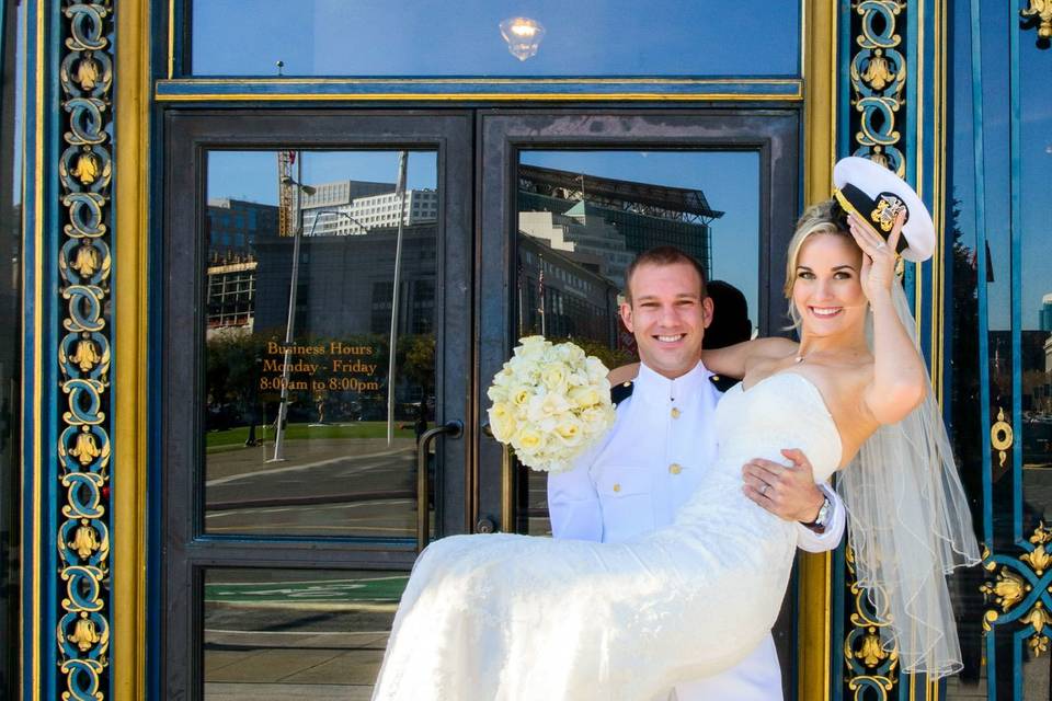 SF City Hall Wedding Photography