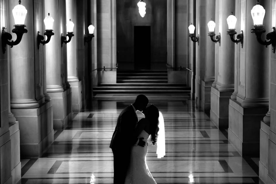 SF City Hall Wedding Photography