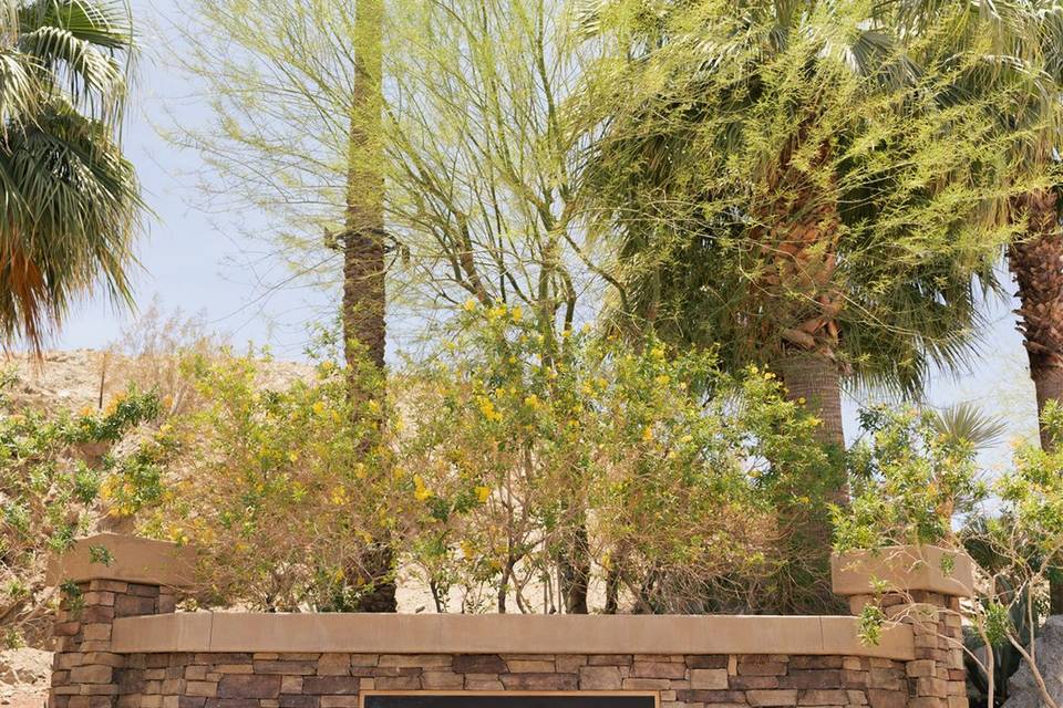 Resort Entrance and Landscape
