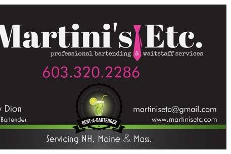Martini's Etc Bartending & Waitstaff Services